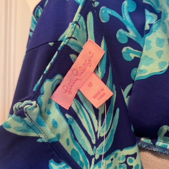 NWT Lilly Pulitzer Annalee Stretch Dress in Jungle Path - Picture 9 of 9